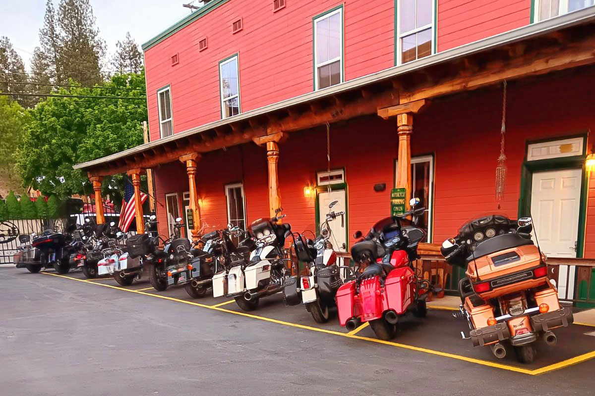 The Northern Inn has motorcycle parking!